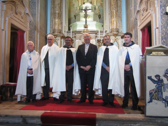 Dom Jorge Ortiga, Arcebispo de Braga e Primaz das Espanhas na cerimónia de armação de cavaleiro realizada no dia 18 de Julho de 2018