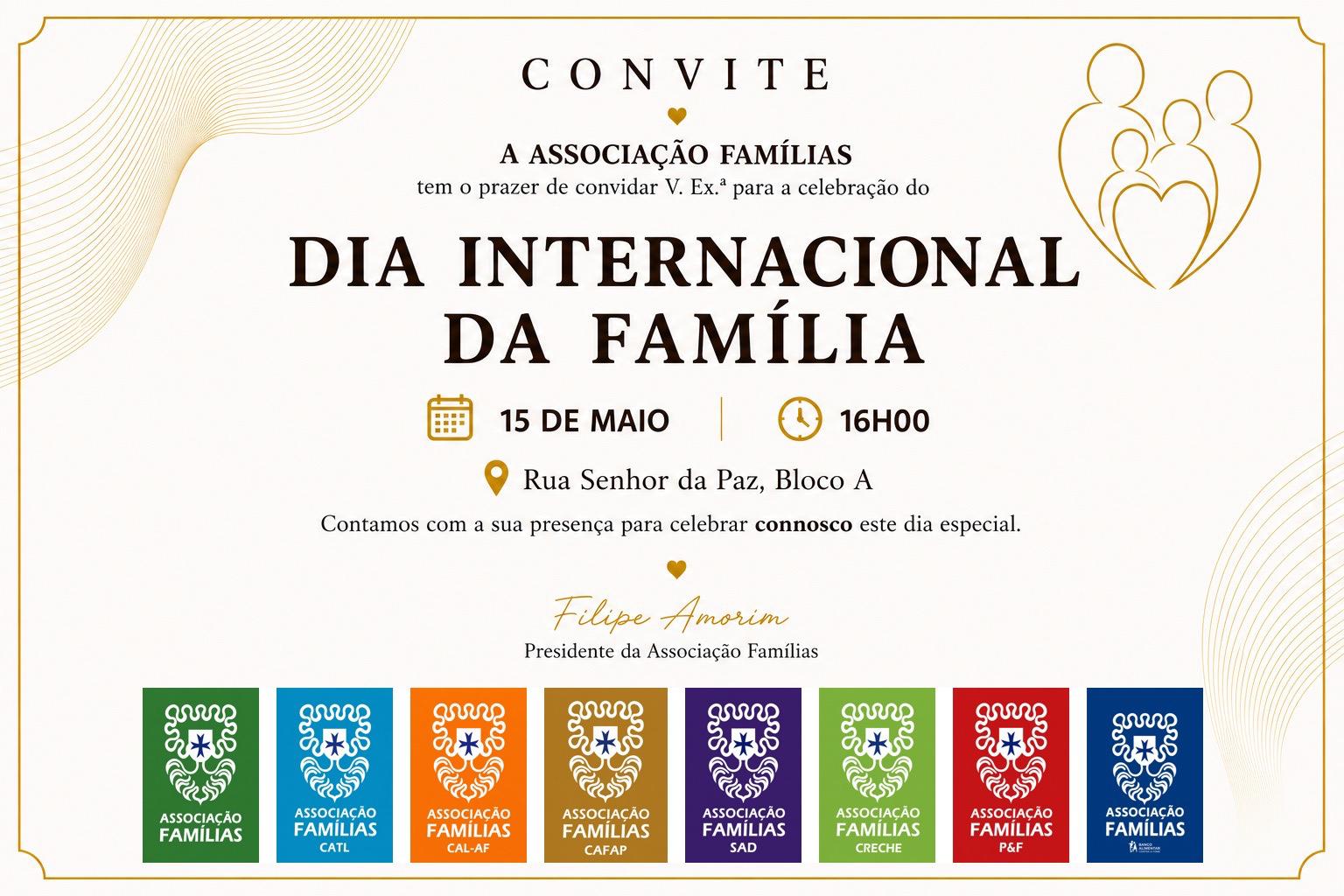 Dia Internacional da Família; Associação Famílias